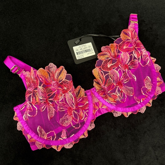 Honey Birdette Aurora Bra 34DDD/F - Picture 6 of 9